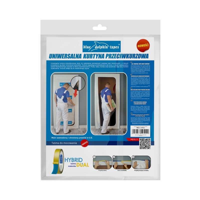 Ochranná fóllia na dvere 100x 215cm